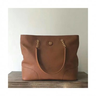 Tory Burch Leather Tote Shoulder Bag,37cm - 토리버치 레더 토트 숄더백 TBB0118,37cm,3색(블랙,레드,브라운)