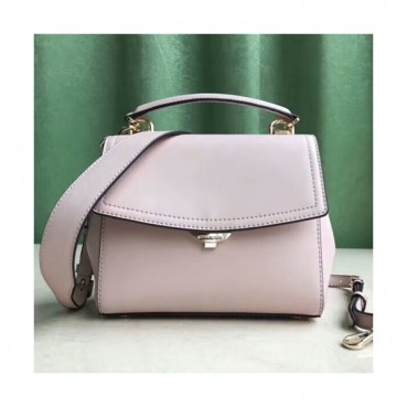 Michael Kors Leather Tote Shoulder Bag, 21CM - 마이클 코어스 레더 토트 숄더백 ,MKB0017, 21CM,연핑크