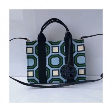 Tory Burch Blue Tote Shoulder Bag,30cm - 토리버치 블루 토트 숄더백 TBB0071,30cm
