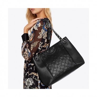 Tory Burch Leather Tote Shoulder Bag,36cm - 토리버치 레더 토트 숄더백 TBB0073,36cm2색(레드,블랙)