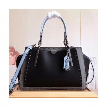 Coach Leather Dreamer Version Tote Shoulder Bag,28cm - 코치 레더 드리머 버전 토트 숄더백 COAB0011,28cm,블랙