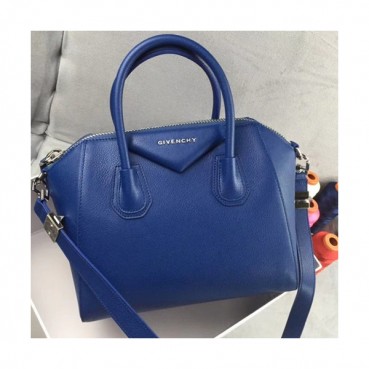Givenchy Antigona Leather Tote Shoulder Bag,28CM - 지방시 안티고나 레더 토트 숄더백,GVB0016,28CM,블루