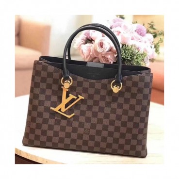 Louis Vuitton Riverside Tote Shoulder Bag,36cm - 루이비통 리버사이드 토트 숄더백  N40050,LOUB0379 ,36cm,브라운