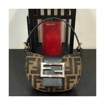 Fendi 2019 Mini Tote Bag,14.5CM - 펜디 2019 미니 여성용 토트백 FENB0006,14.5CM,블랙