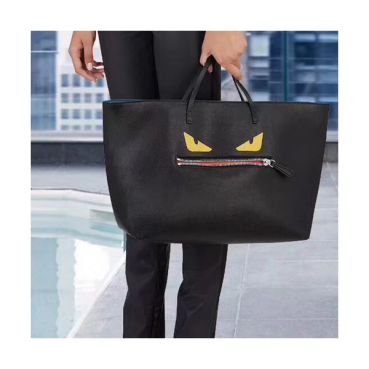 Fendi Monster Tote Shoulder Bag,36CM - 펜디 몬스터 토트 숄더백 FENB0004,36CM,블랙
