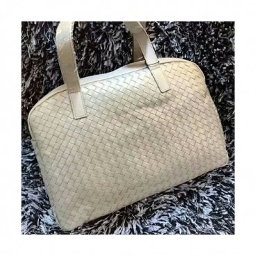 Bottega Veneta Leather Beige Women Tote Bag,38cm - 보테가 베네타 레더 베이지 여성용 토트백 BVB0122,38cm