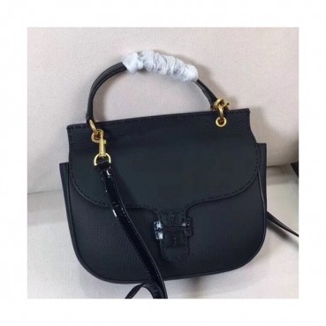 Tory Burch Leather Black Tote Shoulder Bag,25cm - 토리버치 레더 블랙 토트 숄더백 TBB0006,25cm