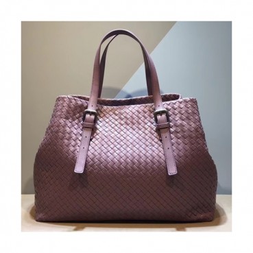 Bottega Veneta Leather PurPle Women Tote Bag,39cm - 보테가 베네타 레더 퍼플 여성용 토트백 1026