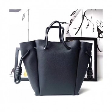 Loewe Flamenco Knot Small Tote Bag,24CM - 로에베 플라멩고 노트 스몰 토트백 ,LOE0024, 24CM, 다크네이비