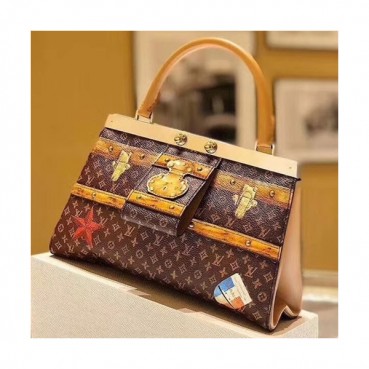 Louis Vuitton Crown Frame Tote Shoulder Bag,25cm - 루이비통 크라운 프레임 토트 숄더백 M43946,LOUB0287 ,25cm