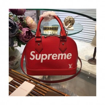 Louis Vuitton&Supreme Alma Tote Shoulder Bag,25cm - 루이비통+슈프림 알마 토트 숄더백 M40301,LOUB0150,25cm