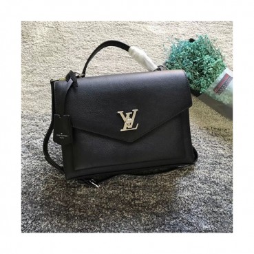 Louis Vuitton My Lock Me Tote Shouder Bag,28cm - 루이비통 마이 락미 토트 숄더백 ,M54849,LOUB0112,28cm,블랙