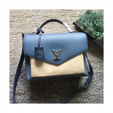 Louis Vuitton My Lock Me Tote Shouder Bag,28cm - 루이비통 마이 락미 토트 숄더백 ,M54849,LOUB0111,28cm,블루