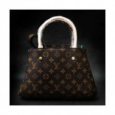 [루이비통] 몽테뉴 모노그램 M41055 브라운 여성용 핸드백 LOU0002b - Louis Vuitton mm montaigne  Brown Womens handBag