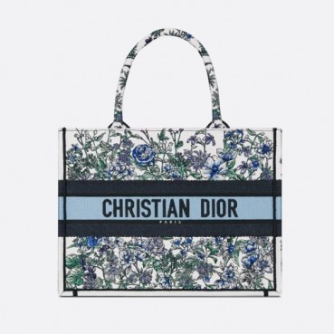 디올 여성 BOOK TOTE 미디엄 백 M1296ZECZ_M933 - Dior Womens Green Tote Bag 
