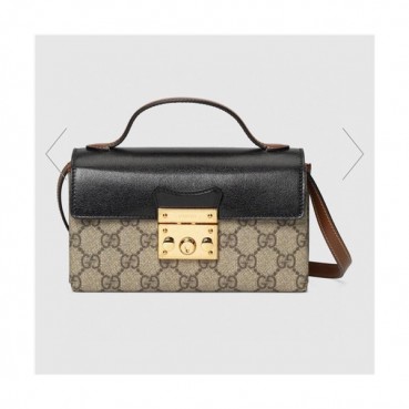 [구찌]Gucci 2021 Padlock Tote Shoulder Bag,18cm - 구찌 2021 패드락 토트 숄더백,18cm,GUB1286,블랙