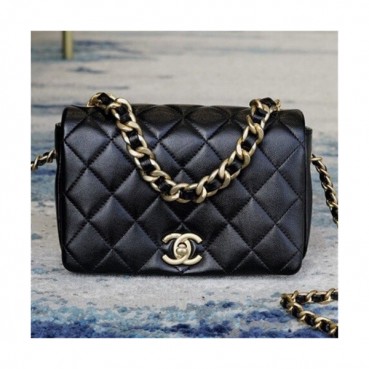 Chanel 2020 Women's Leather Tote Shoulder Bag,20cm - 샤넬 2020 여서용 레더 토트 숄더백,20cm,CHAB1582,블랙