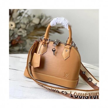 [럭셔리한]Louis Vuitton 2021 Alma BB Tote Bag/Shoulder Bag,23.5cm,M57540,LOUB2338 - 루이비통 2021 알마 BB 토트백/숄더백,23.5cm,카멜