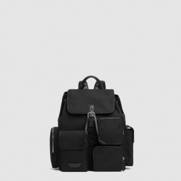 보테가 베네타 남성 크로스로드 멀티 포켓 백팩 - Bottega veneta Mens Crossroad Multi