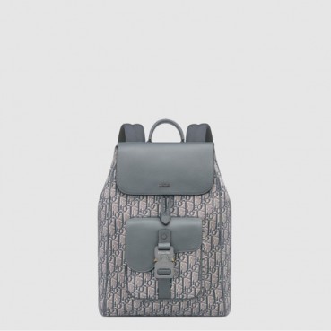 디올 남성 새들 플랩 백팩  - Dior Mens Saddle Flap Backpack 