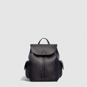 벨루티 남성 호라이즌 스크리토 레더 백팩 - Berluti Mens Horizon Scritto Leather Backpack 