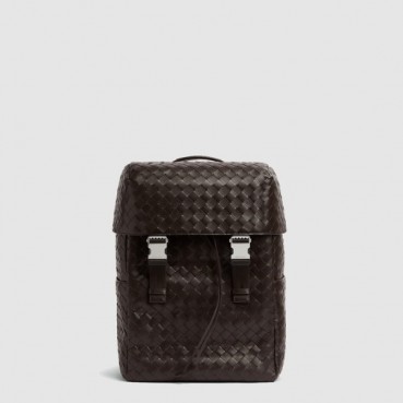 보테가 베네타 남성 인트레치아토 플랩 백팩 - Bottega veneta Mens Intrecciato Flap Backpack 