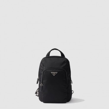프라다 남성 리나일론 사피아노 가죽 백팩 2VZ116 - Prada Mens Re