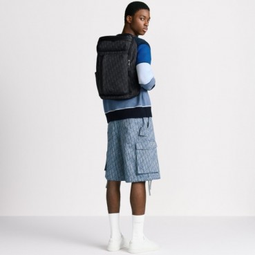 디올 남성 라이더 소프트 백팩 - Dior Mens Rider Soft Zipper Backpack 