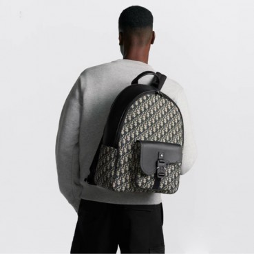 디올 남성 오블리크 백팩 - Dior Mens Oblique Back Pack 