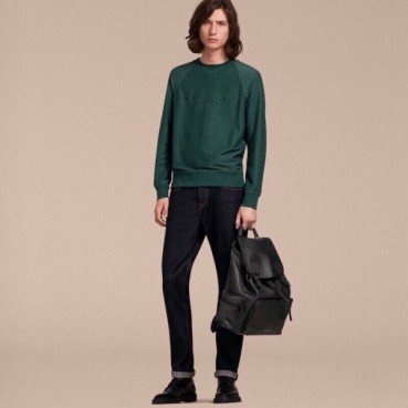버버리 남성 블랙 백팩 - Burberry Mens Black Backpack 