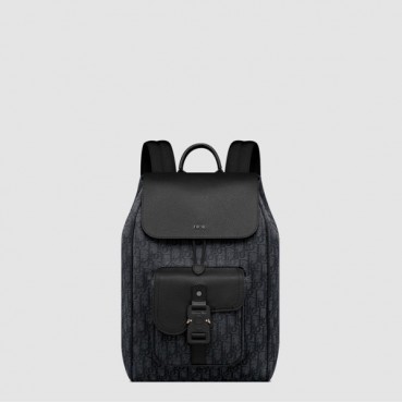 디올 남성 새들 플랩 백팩 - Dior Mens Saddle Flap Backpack 