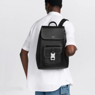 디올 남성 블랙 백팩 - Dior Mens Black Back Pack 