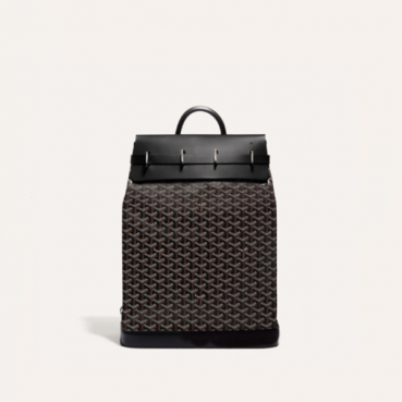 고야드 남성 블랙 스티머 백 PM - Goyard Mens Steamer Bag PM 