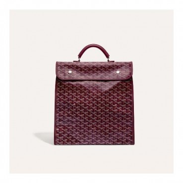 고야드 남/녀 버건디 생레제르 백팩 - Goyard Unisex Saint Leger Back Pack 