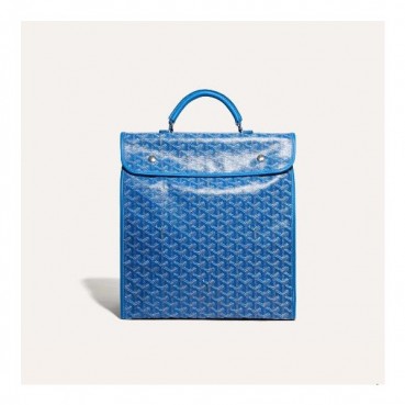 고야드 남/녀 블루 생레제르 백팩 - Goyard Unisex Saint Leger Back Pack 