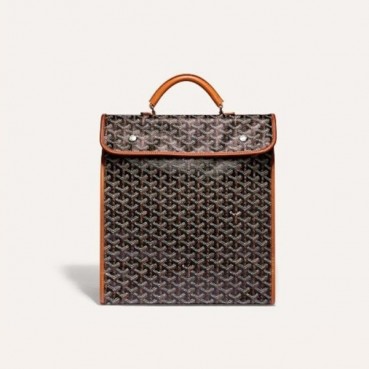 고야드 남/녀 블랙 탄 생레제르 백팩 - Goyard Unisex Saint Leger Back Pack 