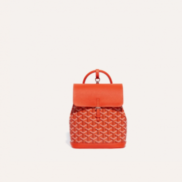 고야드 여성 오렌지 알팡 미니 백팩 - Goyard Womens Alpin Mini Back Pack 