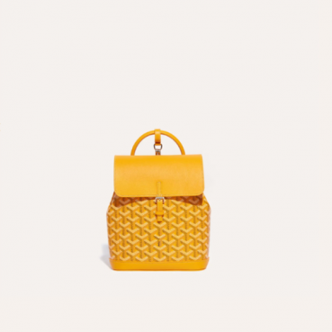 고야드 여성 옐로우 알팡 미니 백팩 - Goyard Womens Alpin Mini Back Pack 