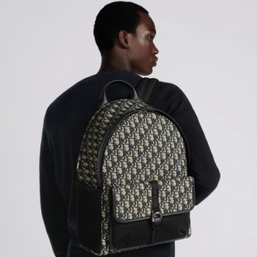 디올 남성 오블리크 백팩 - Dior Mens Oblique Back Pack 