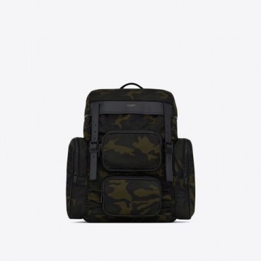 입생로랑 남성 밀리터리 백팩 - Saint Laurent Mens Back Pack 