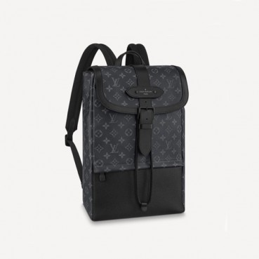 루이비통 남성 블랙 백팩 - Louis vuitton Mens Black Back Pack 