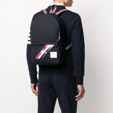 톰브라운 남성 블랙 백팩 - Thom Brown Mens Black Back Pack 