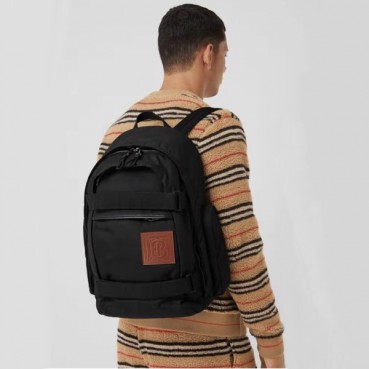 버버리 남성 블랙 백팩 - Burberry Mens Black Back Pack 