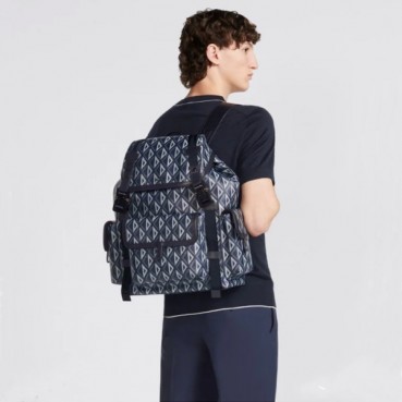 디올 남성 블루 백팩 - Dior Mens Blue Back Pack 