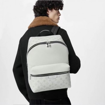 루이비통 남성 화이트 백팩 - Louis vuitton Mens White  Back Pack 