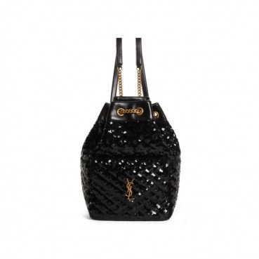 입생로랑 여성 블랙 백팩 - Saint Laurent Womens Black Back Pack 