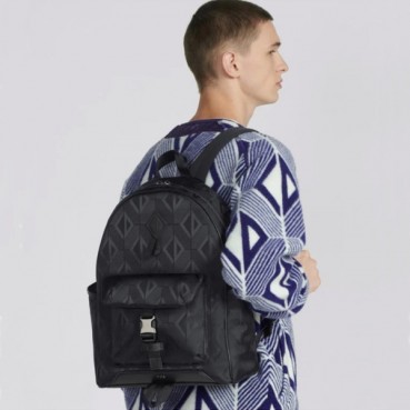 디올 남성 블랙 백팩 - Dior Mens Black Back Pack 