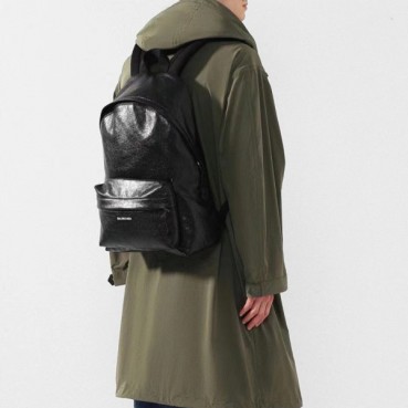 발렌시아가 남성 블랙 백팩 - Balenciaga Mens Black Back Pack 