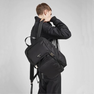 프라다 남성 블랙 백팩 - Prada Mens Black Back Pack 