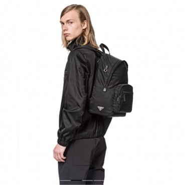 프라다 남성 블랙 백팩 - Prada Mens Black Back Pack 
